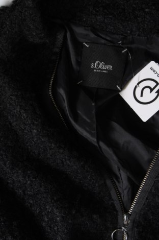 Γυναικείο παλτό S.Oliver Black Label, Μέγεθος L, Χρώμα Μαύρο, Τιμή 64,30 €