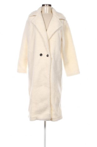 Γυναικείο παλτό SHEIN, Μέγεθος S, Χρώμα Εκρού, Τιμή 37,07 €