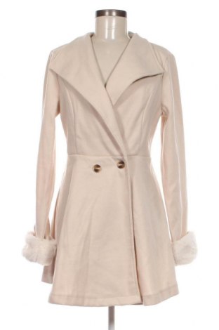 Дамско палто SHEIN, Размер M, Цвят Екрю, Цена 59,92 лв.