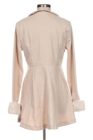 Γυναικείο παλτό SHEIN, Μέγεθος M, Χρώμα Εκρού, Τιμή 41,04 €