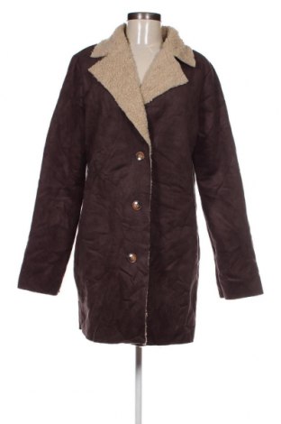 Dámský kabát  SHEIN, Velikost L, Barva Hnědá, Cena  955,00 Kč