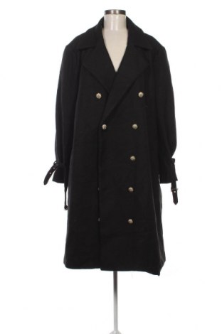 Palton de femei SHEIN, Mărime 4XL, Culoare Negru, Preț 228,78 Lei