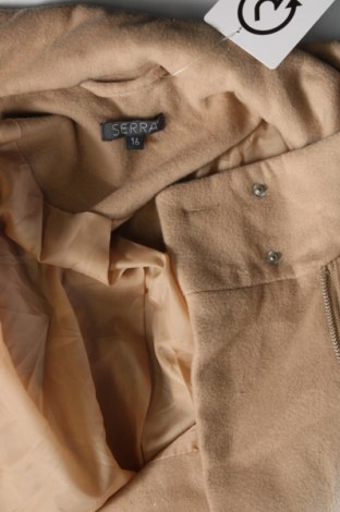 Дамско палто Serra, Размер XL, Цвят Бежов, Цена 59,92 лв.