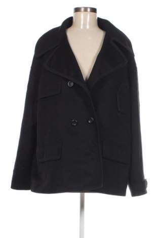 Γυναικείο παλτό Stefanel, Μέγεθος L, Χρώμα Μαύρο, Τιμή 53,07 €