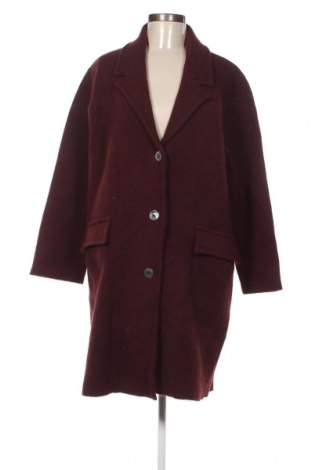Дамско палто Stefanel, Размер L, Цвят Червен, Цена 79,20 лв.