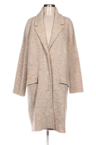 Дамско палто Stefanel, Размер L, Цвят Бежов, Цена 107,40 лв.