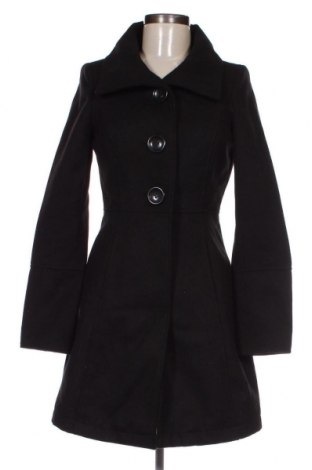 Дамско палто Tom Tailor, Размер XS, Цвят Черен, Цена 36,00 лв.
