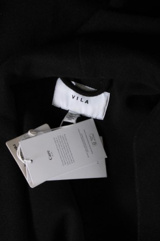 Дамско палто VILA, Размер M, Цвят Черен, Цена 65,72 лв.