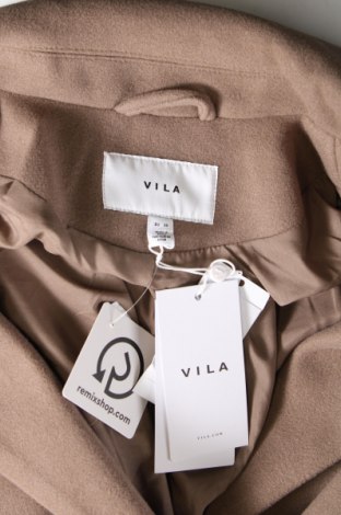 Дамско палто VILA, Размер M, Цвят Кафяв, Цена 76,88 лв.