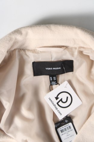 Дамско палто Vero Moda, Размер S, Цвят Бежов, Цена 69,44 лв.