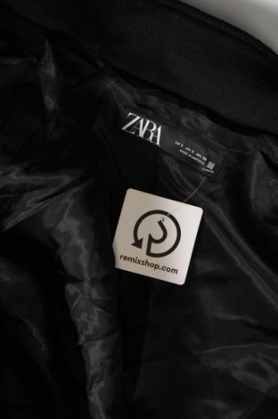 Palton de femei Zara, Mărime S, Culoare Negru, Preț 131,97 Lei