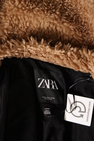 Дамско палто Zara, Размер M, Цвят Кафяв, Цена 34,00 лв.