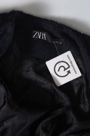 Γυναικείο παλτό Zara, Μέγεθος XS, Χρώμα Μπλέ, Τιμή 15,19 €