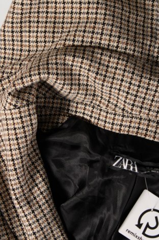 Дамско палто Zara, Размер XS, Цвят Многоцветен, Цена 22,00 лв.