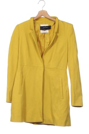 Γυναικείο παλτό Zara, Μέγεθος XS, Χρώμα Κίτρινο, Τιμή 19,12 €