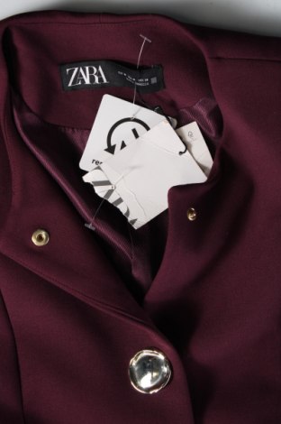 Дамско палто Zara, Размер M, Цвят Червен, Цена 94,14 лв.
