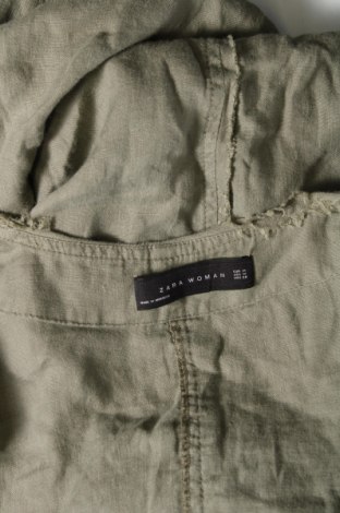 Dámský kabát  Zara, Velikost M, Barva Zelená, Cena  459,00 Kč