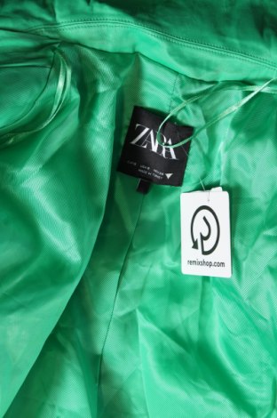 Dámský kabát  Zara, Velikost S, Barva Zelená, Cena  397,00 Kč