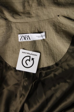 Γυναικείο παλτό Zara, Μέγεθος M, Χρώμα Πράσινο, Τιμή 19,04 €