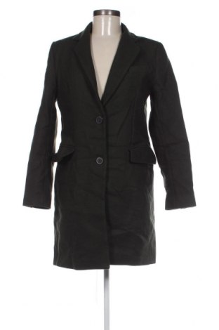Дамско палто Zara, Размер S, Цвят Зелен, Цена 30,60 лв.