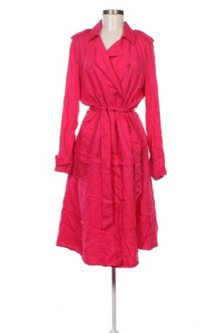 Дамско палто Zara Trafaluc, Размер L, Цвят Розов, Цена 27,50 лв.