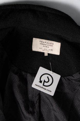 Palton de femei Zara Trafaluc, Mărime L, Culoare Gri, Preț 131,97 Lei