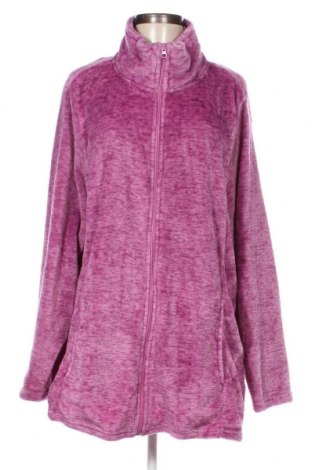 Γυναικεία ζακέτα fleece Janina, Μέγεθος 3XL, Χρώμα Ρόζ , Τιμή 24,12 €