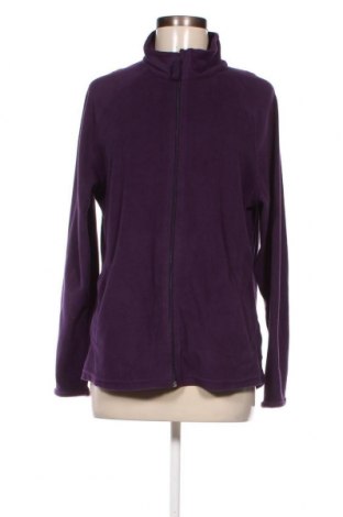 Γυναικεία ζακέτα fleece Janina, Μέγεθος XL, Χρώμα Βιολετί, Τιμή 13,27 €