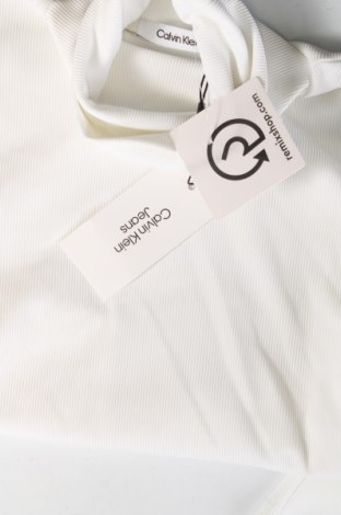 Дамско полo Calvin Klein Jeans, Размер XXS, Цвят Бял, Цена 62,00 лв.