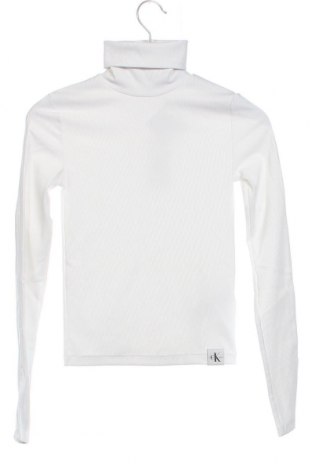 Дамско полo Calvin Klein Jeans, Размер XXS, Цвят Бял, Цена 62,00 лв.