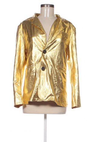 Дамско сако, Размер XL, Цвят Златист, Цена 31,50 лв.