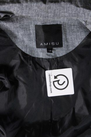 Дамско сако Amisu, Размер S, Цвят Сив, Цена 23,76 лв.