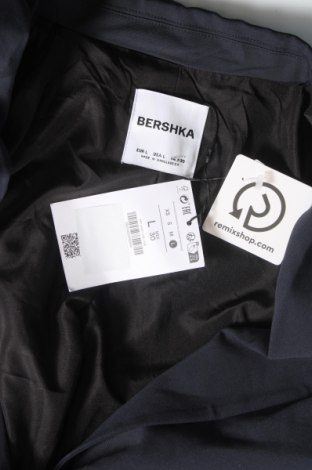 Sacou de femei Bershka, Mărime L, Culoare Albastru, Preț 230,26 Lei