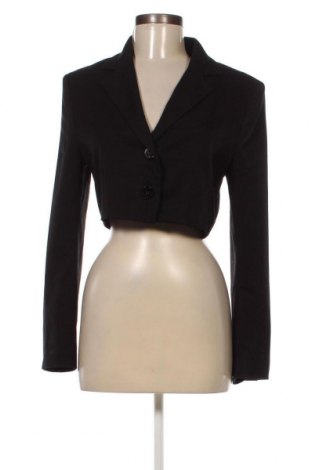Γυναικείο σακάκι Bershka, Μέγεθος S, Χρώμα Μαύρο, Τιμή 15,64 €