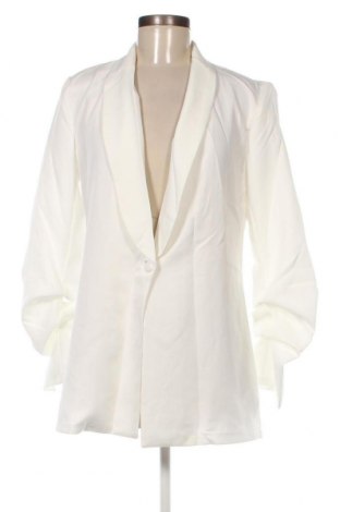 Γυναικείο σακάκι Boohoo, Μέγεθος M, Χρώμα Λευκό, Τιμή 26,28 €