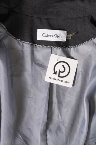 Γυναικείο σακάκι Calvin Klein, Μέγεθος M, Χρώμα Γκρί, Τιμή 59,77 €