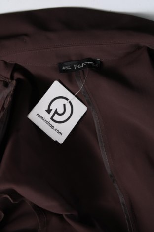 Γυναικείο σακάκι F&F, Μέγεθος XL, Χρώμα Καφέ, Τιμή 15,31 €