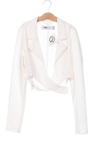 Γυναικείο σακάκι Fb Sister, Μέγεθος XS, Χρώμα Λευκό, Τιμή 15,31 €