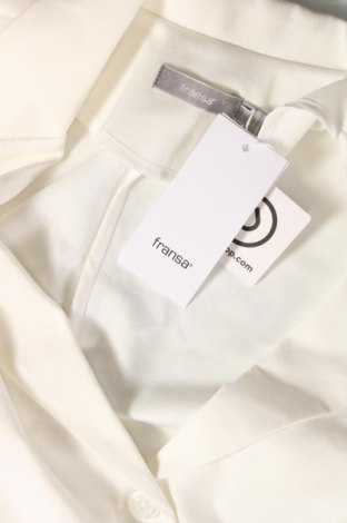 Γυναικείο σακάκι Fransa, Μέγεθος S, Χρώμα Λευκό, Τιμή 28,25 €