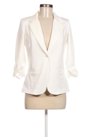 Γυναικείο σακάκι Fransa, Μέγεθος S, Χρώμα Λευκό, Τιμή 38,84 €