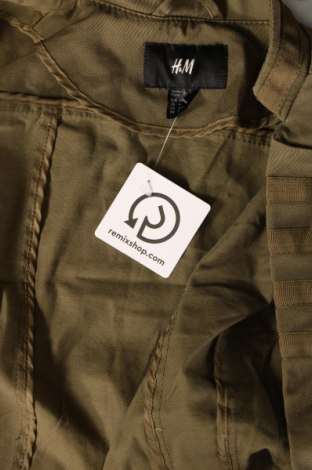 Дамско сако H&M, Размер XS, Цвят Зелен, Цена 19,80 лв.