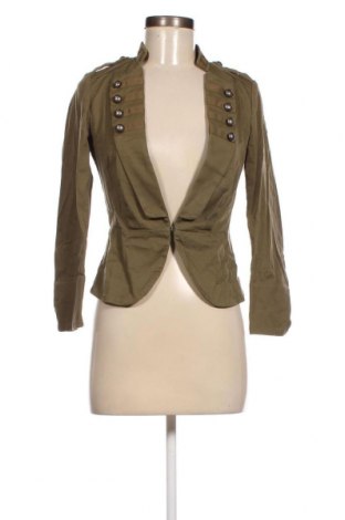 Дамско сако H&M, Размер XS, Цвят Зелен, Цена 22,00 лв.