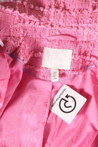 Dámské sako  H&M, Velikost XS, Barva Růžová, Cena  701,00 Kč