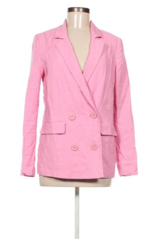 Дамско сако H&M Divided, Размер S, Цвят Розов, Цена 26,40 лв.
