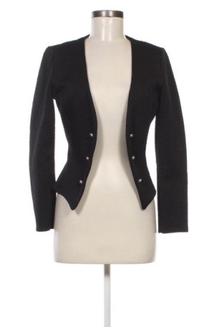 Γυναικείο σακάκι Made In Italy, Μέγεθος S, Χρώμα Μαύρο, Τιμή 10,89 €