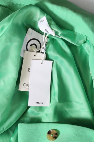 Γυναικείο σακάκι Mango, Μέγεθος L, Χρώμα Πράσινο, Τιμή 68,46 €