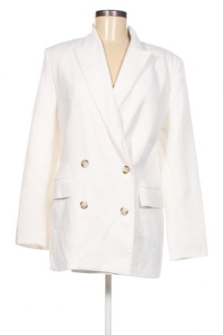 Damen Blazer Massimo Dutti, Größe M, Farbe Weiß, Preis 57,75 €