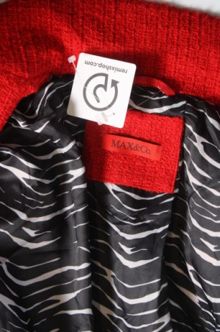 Дамско сако Max&Co., Размер S, Цвят Червен, Цена 355,00 лв.