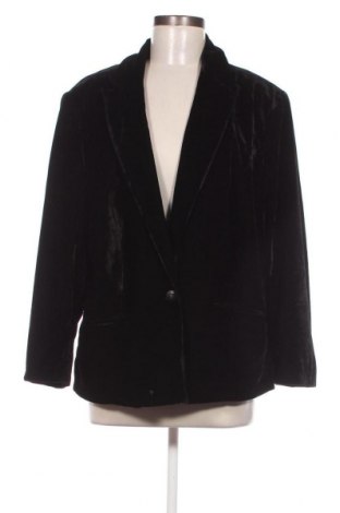 Γυναικείο σακάκι Mia Linea, Μέγεθος XXL, Χρώμα Μαύρο, Τιμή 16,33 €