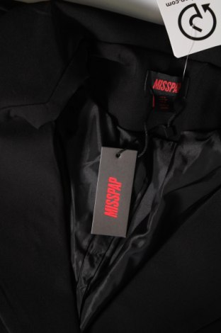 Γυναικείο σακάκι Misspap, Μέγεθος M, Χρώμα Μαύρο, Τιμή 21,19 €